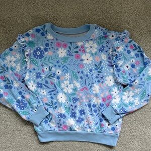 Little Sleepies Play Floral Sweatshirt